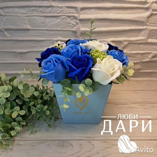 Букеты из мыльных цветов