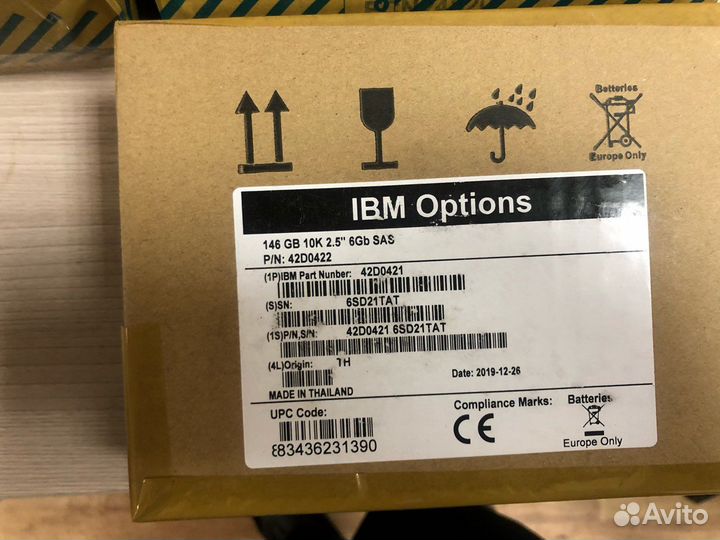 Жесткий диск IBM 146Gb SAS 2,5