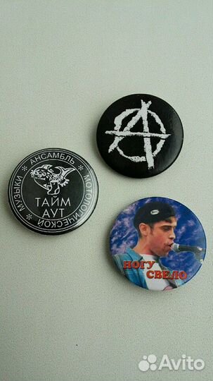 Значки рок групп