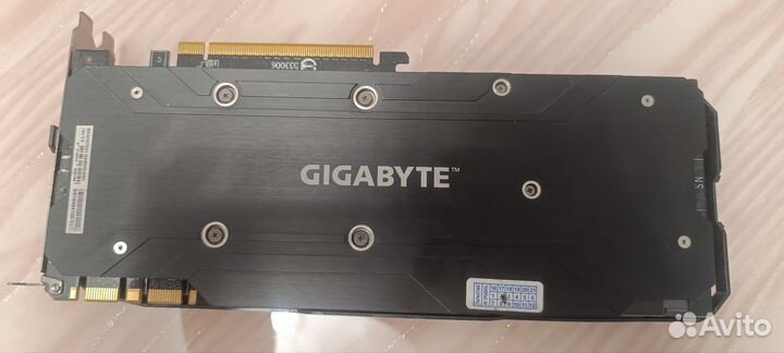 Видеокарта gigabyte nvidia GeForce GTX 1070 G1 8gb
