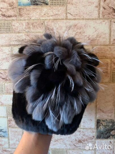 Шапка зимняя меховая женская