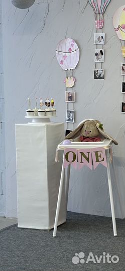 Куб для фотозоны под торт