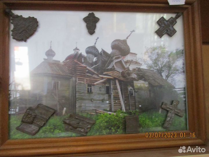 Коллажи с настоящими старинными элементами