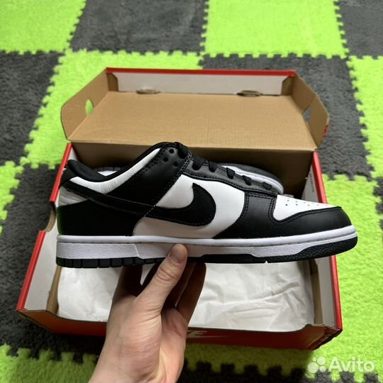 Nike dunk low retro white black оригинал