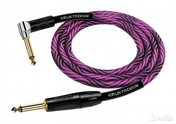 Кабель инструментальный Kirlin IWB-202bfgl 6M WBP