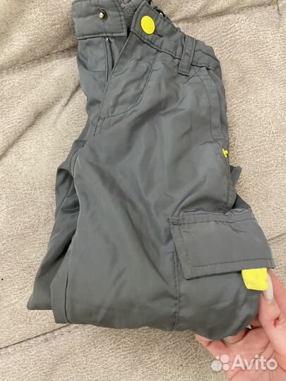 Утепленные брюки весна осень 104