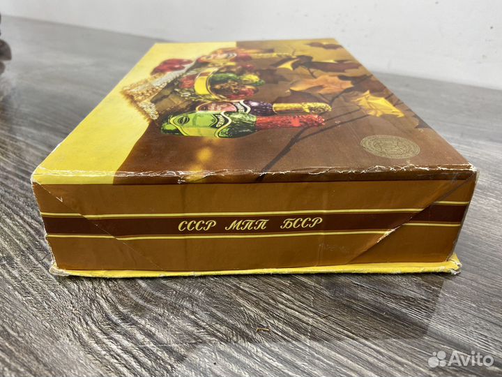 Коробка из под конфет ретро