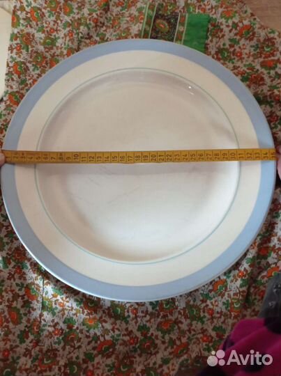 Большое круглое блюдо СССР