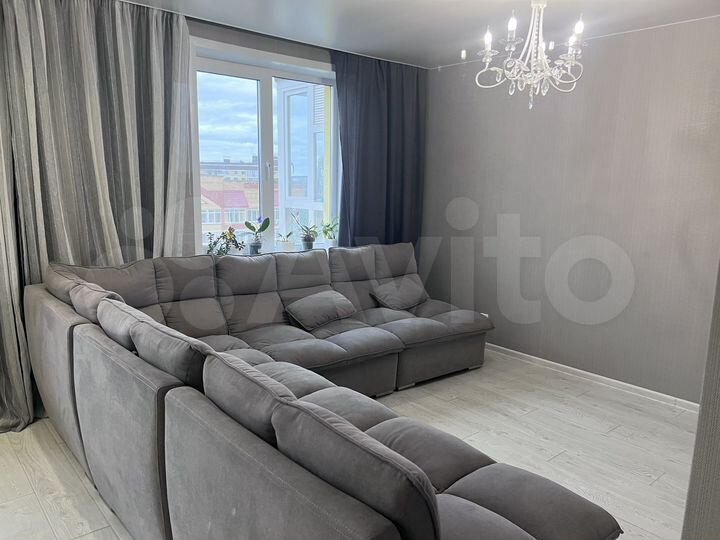 3-к. квартира, 75,6 м², 11/18 эт.