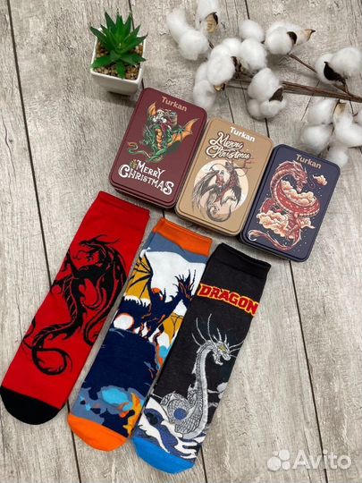 Новогодние носки