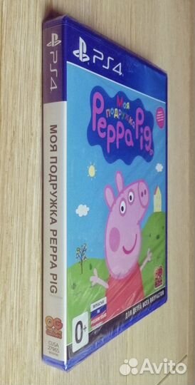 Peppa pig PS4 (новый, русская озвучка)