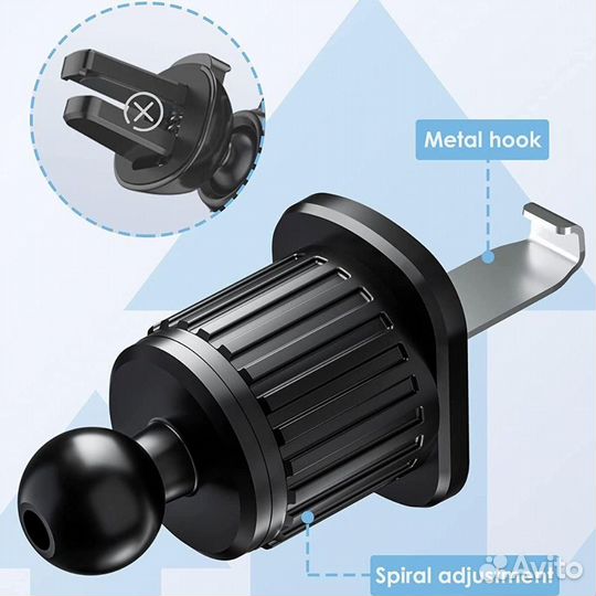 Автомобильный держатель для телефона в дефлектор