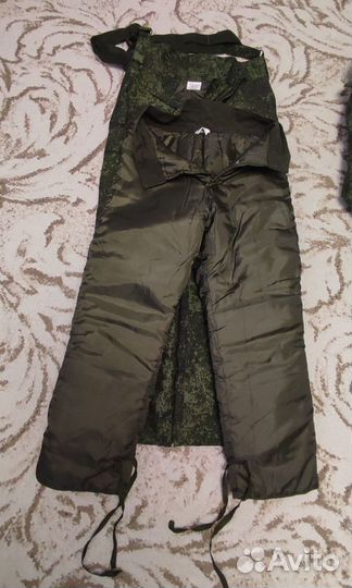 Костюм зимний пиксель