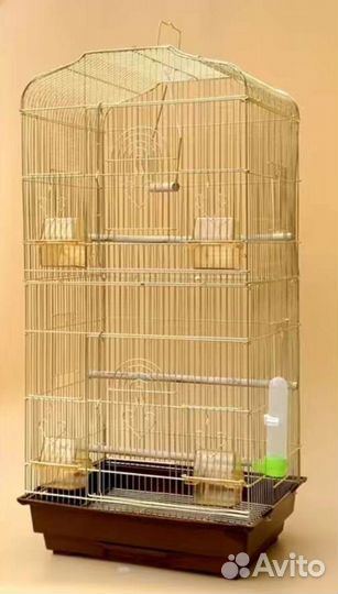 Большая клетка для попугая, новая