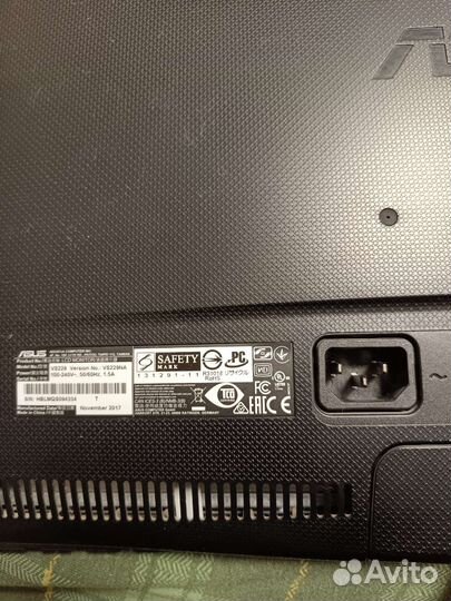 Монитор Asus VS 229