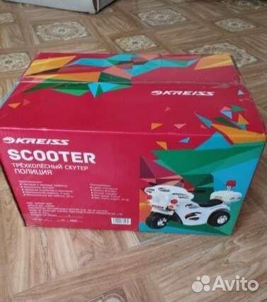 Мотоцикл детский аккумуляторный