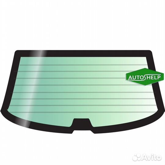 Заднее стекло lexus GX 03-09