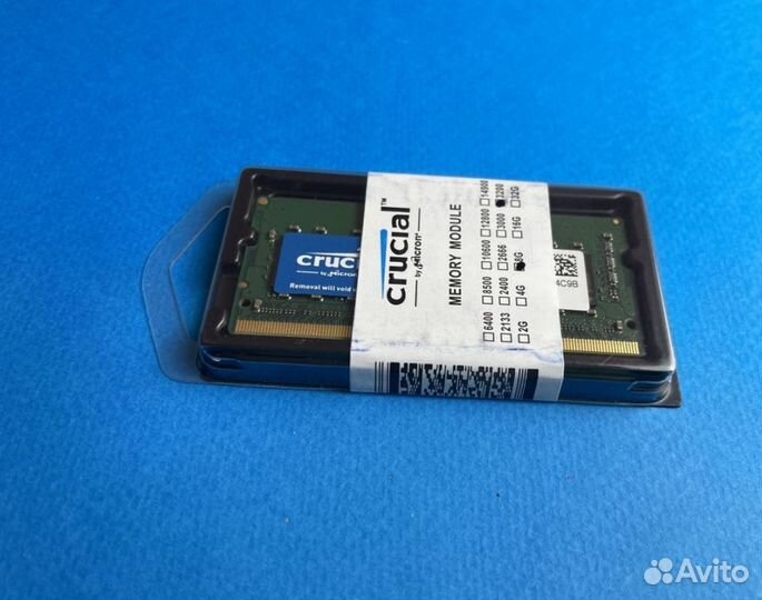 DDR4 8GB 3200 mHz Crucial sodimm Новая с Гарантией