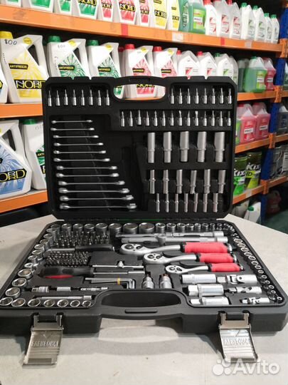 Набор инструментов everforce 216 пр 1/2, 3/8, 1/4