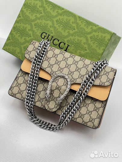 Сумка женская Gucci натуральная кожа