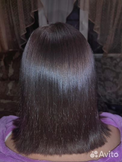 Кератиновое выпрямление