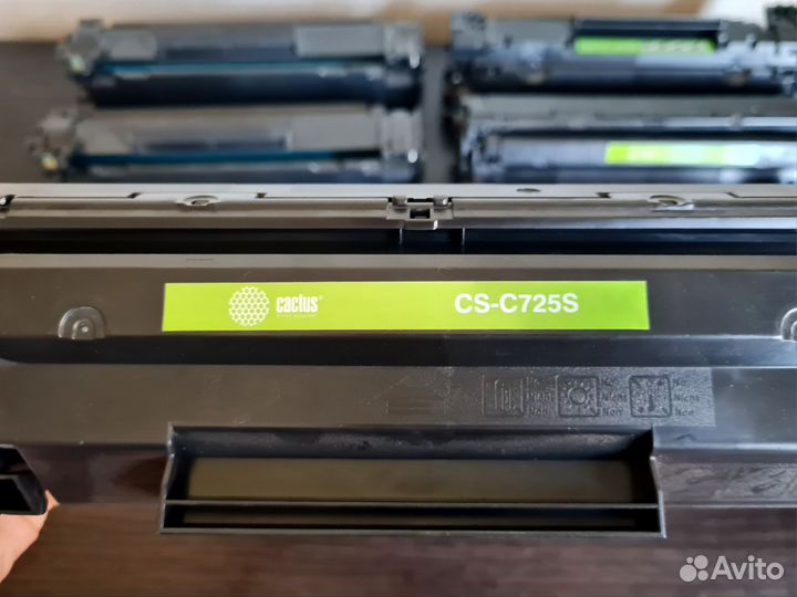 Картридж лазерный Cactus cs-c725s