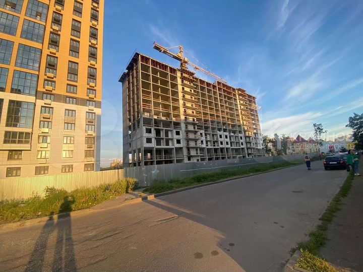 2-к. квартира, 61,6 м², 13/21 эт.