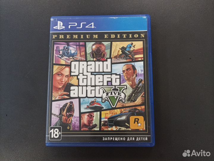 Игра для PS4 gtav Premium