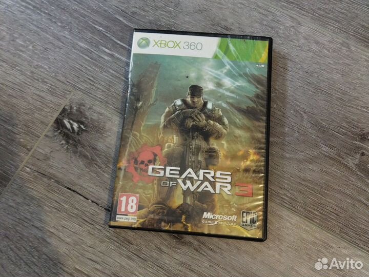Диск gears OF WAR 3