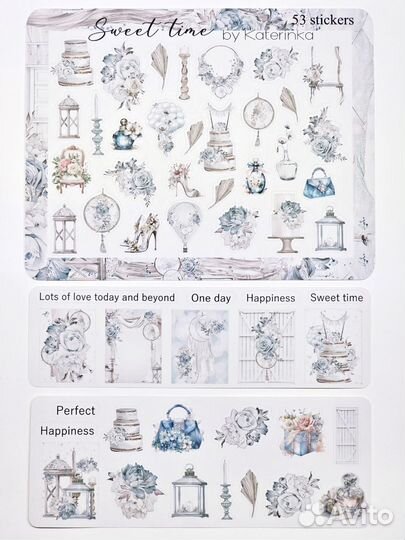 Наклейки свадебные