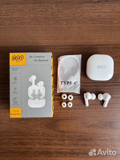 Беспроводные bluetooth наушники QCY T13
