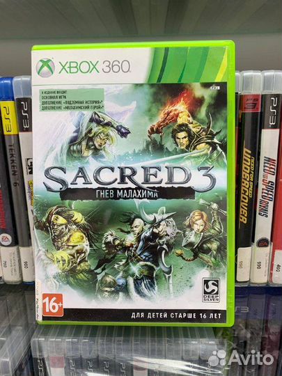 Sacred 3 Гнев Малахима (xbox 360, бу)