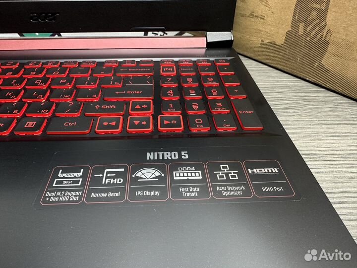 Игровой Acer Nitro Ryzen 5 12GB DDR4 GTX1650 SSD