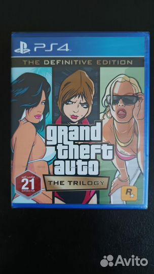GTA the Trilogy ps4 (новый)