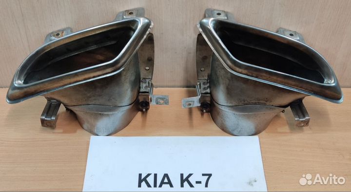 Накладка глушителя RH Kia К7 2 Cadenza, 2019г