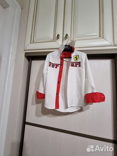 Ferrari Новая Рубашка Италия 116см рост на 4-6 лет