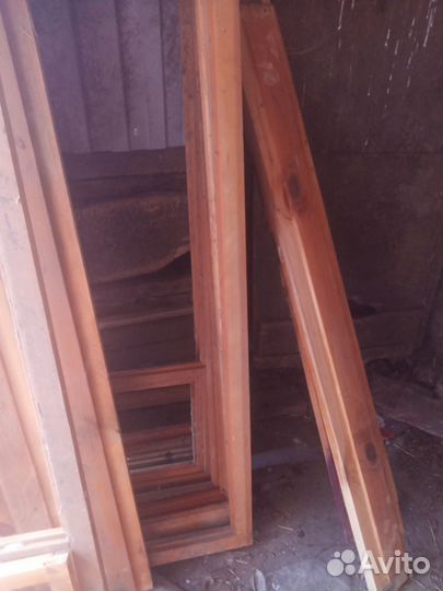 Деревянные оконные рамы бу