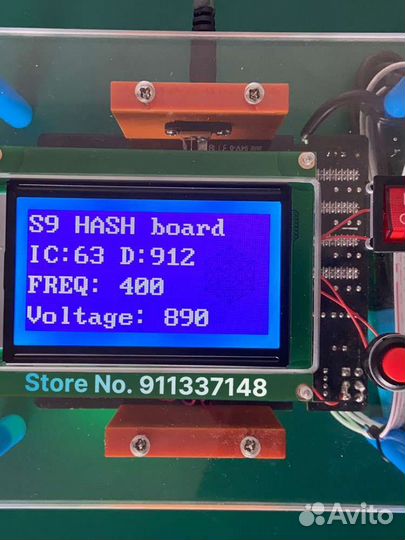 Тестер для ремонта хешплат Antminer