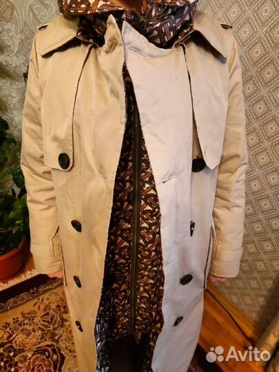 Пуховик зимний длинный женский новый