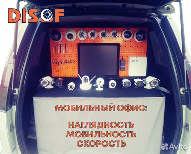 Видеонаблюдение комплект IP с 4G №421