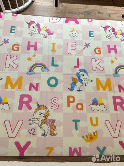 Продам коврик двусторонний детский