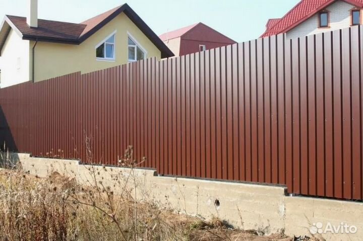 Профнастил для забора / льготная доставка