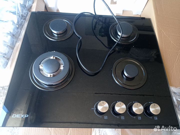 Газовая варочная панель 4 конфорки новая