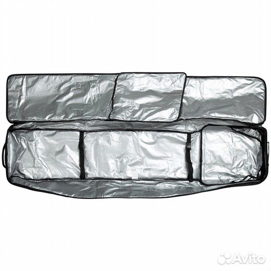 Чехол для сноуборда на колесах sumo roll black stripes