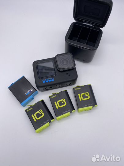 Экшн камера gopro hero 10 + 3 акб