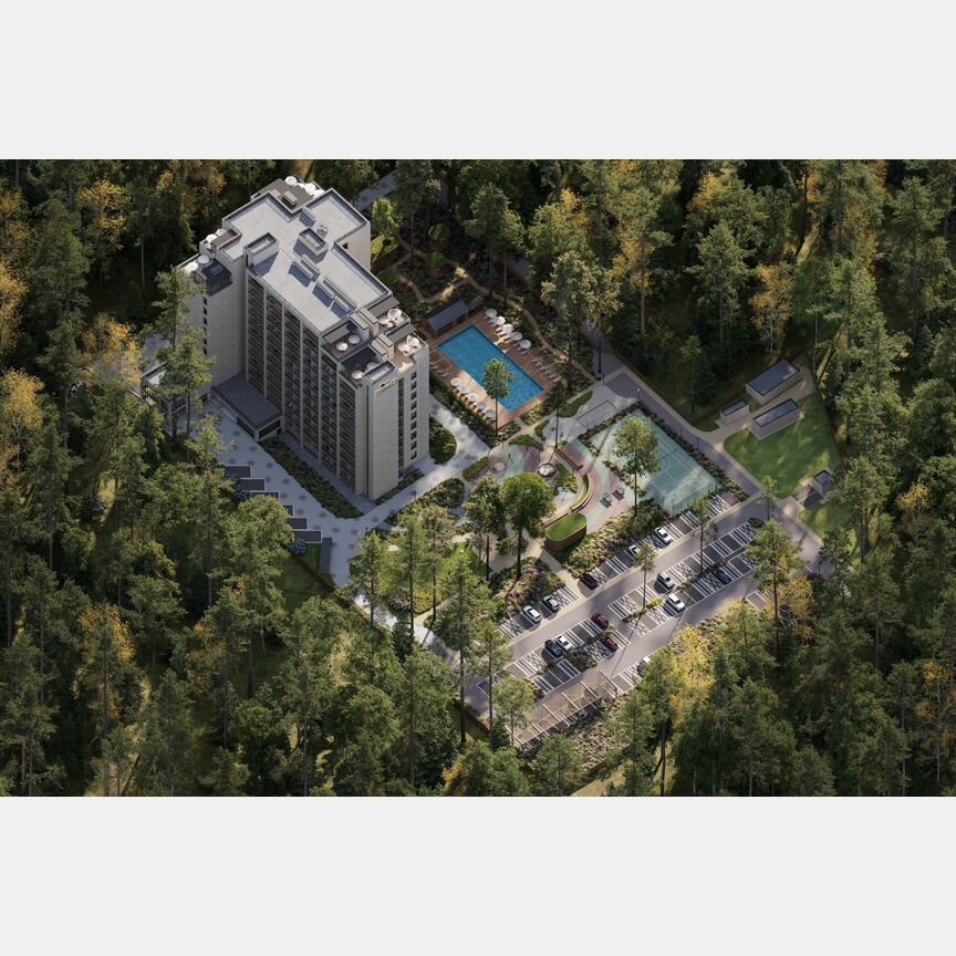 2-к. апартаменты, 46 м², 5/12 эт.