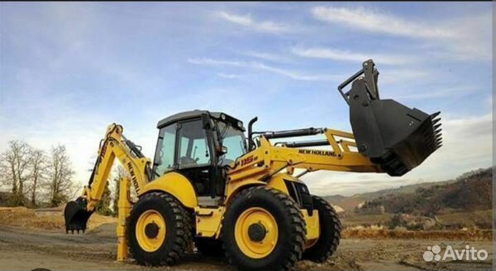 Услуги экскаватора погрузчика