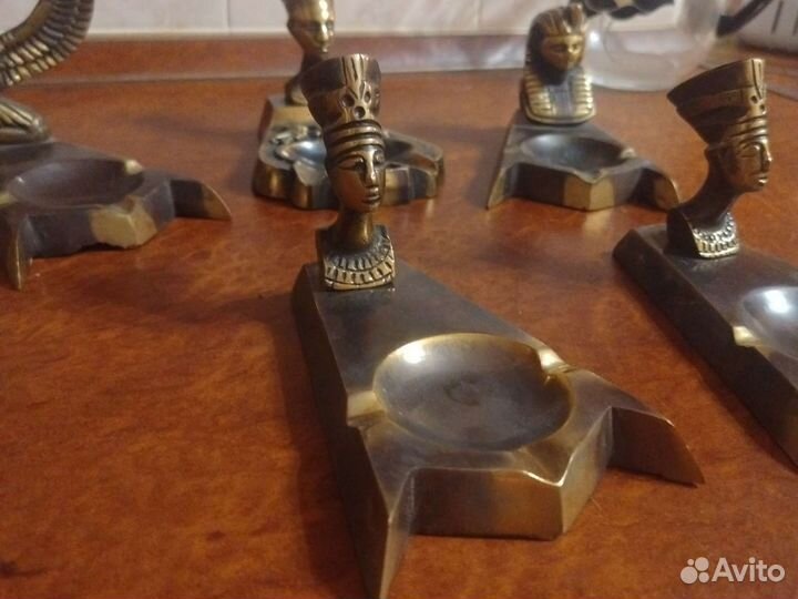 Пепельница бронза
