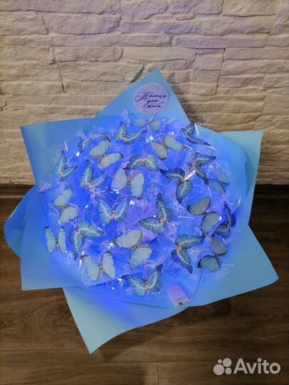 Букет из бабочек на выписку