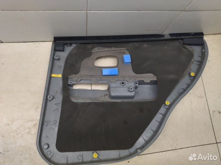 Обшивка двери задняя левая Kia Rio седан A5D